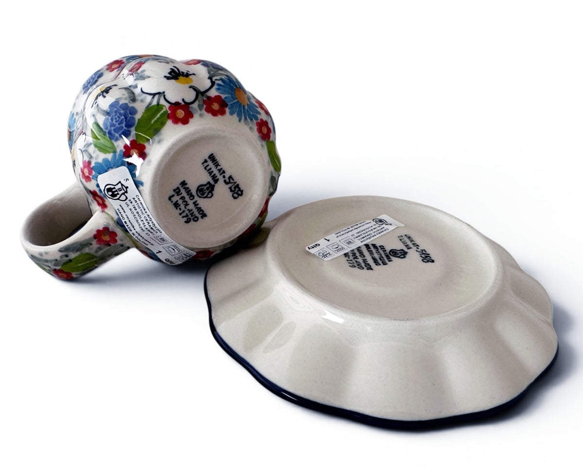 Unikat Pumpkin Mug & Saucer