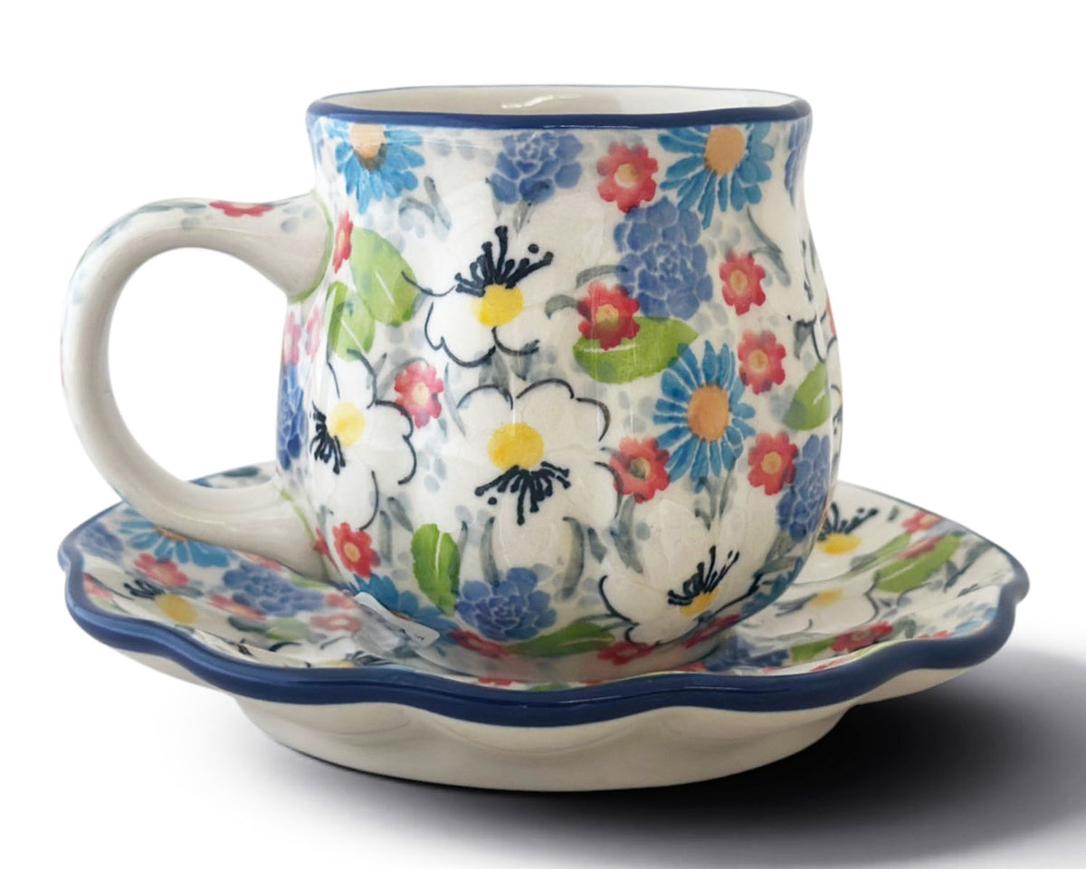 Unikat Pumpkin Mug & Saucer