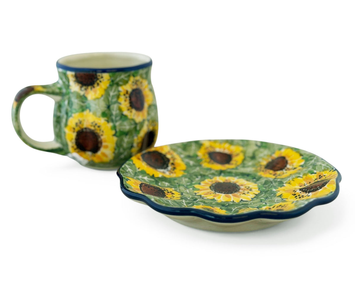 Unikat Pumpkin Mug & Saucer