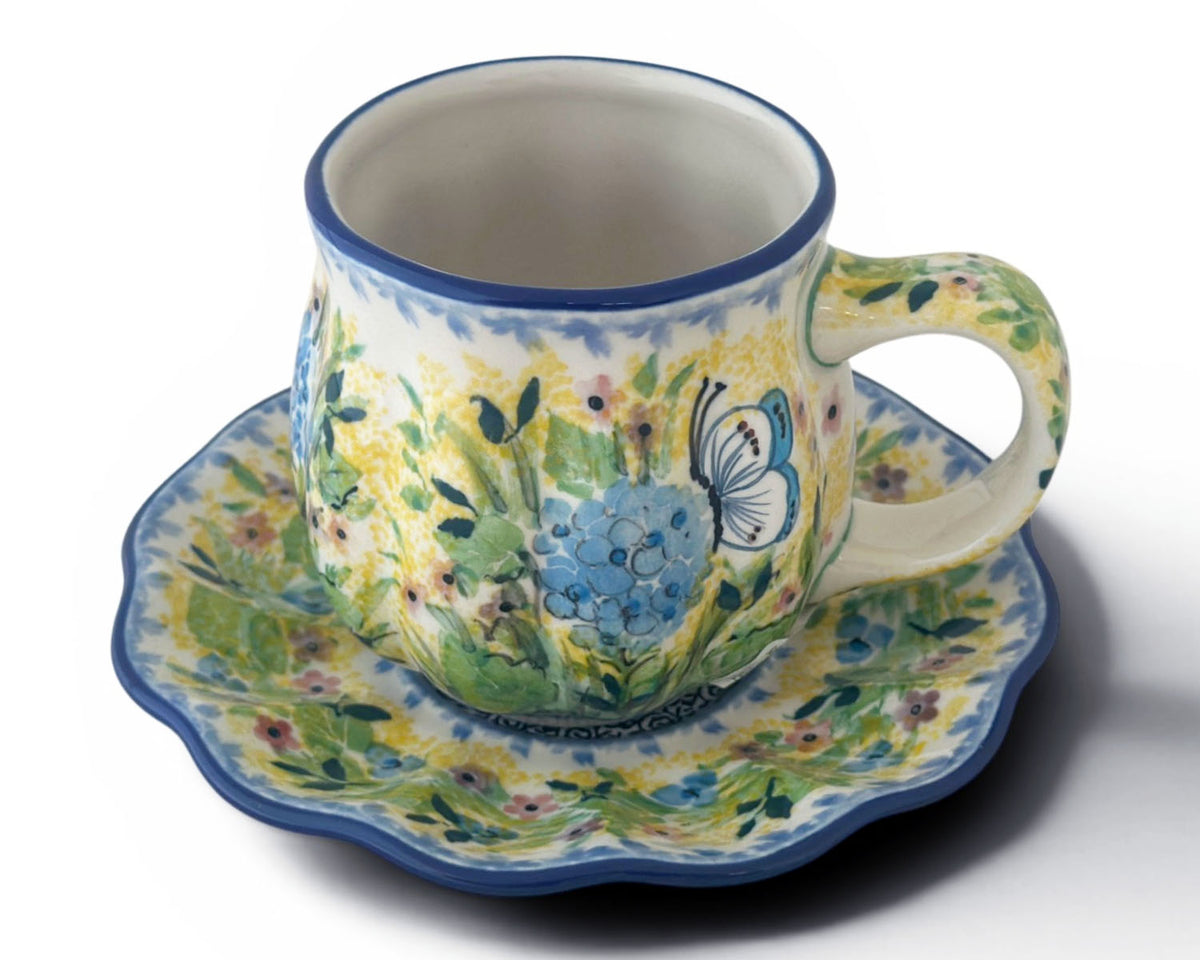 Unikat Pumpkin Mug & Saucer