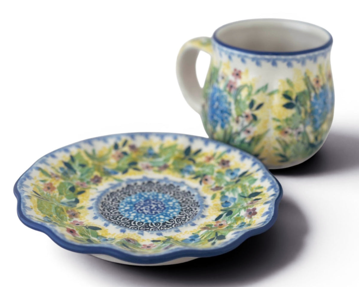 Unikat Pumpkin Mug & Saucer