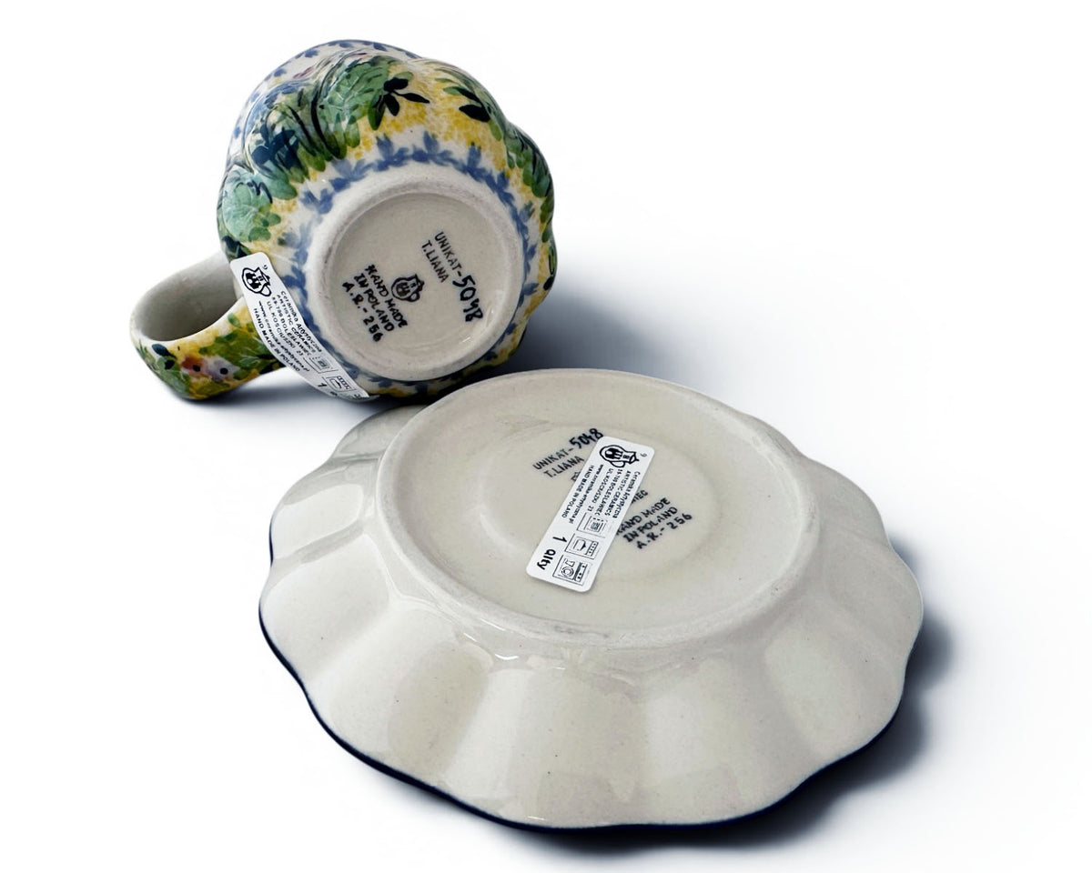 Unikat Pumpkin Mug & Saucer