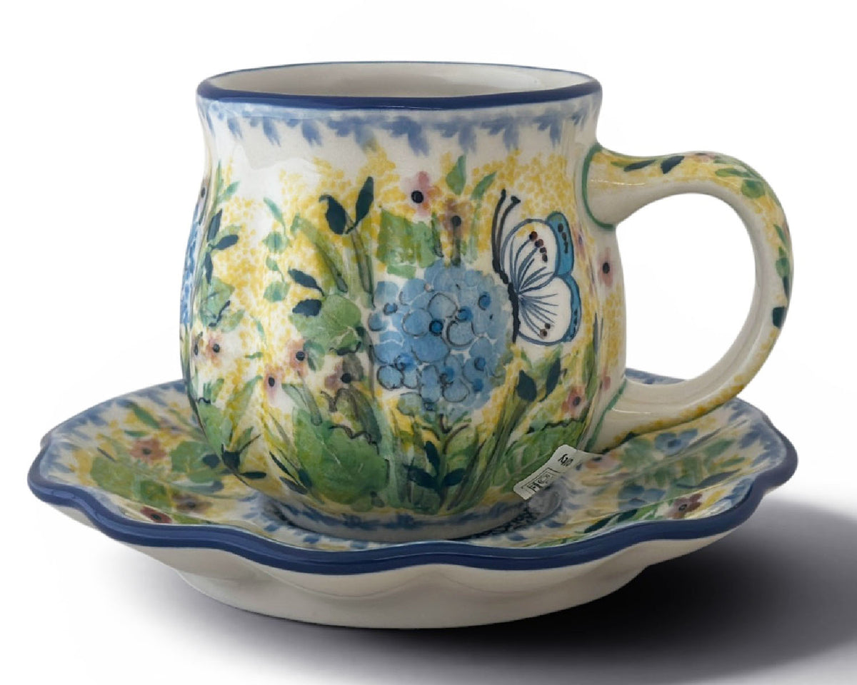 Unikat Pumpkin Mug & Saucer