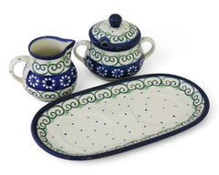 Cream and Sugar with Tray Set