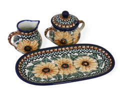 Unikat Cream and Sugar with Tray Set