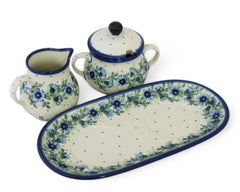 Cream and Sugar with Tray Set