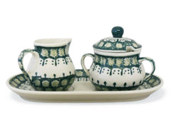 Cream and Sugar with Tray Set