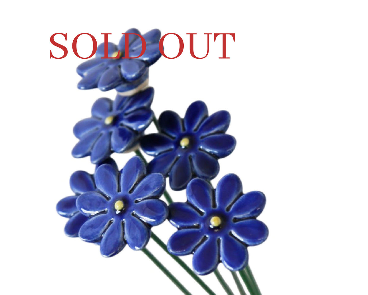 Small "Anna" Ceramic Flower