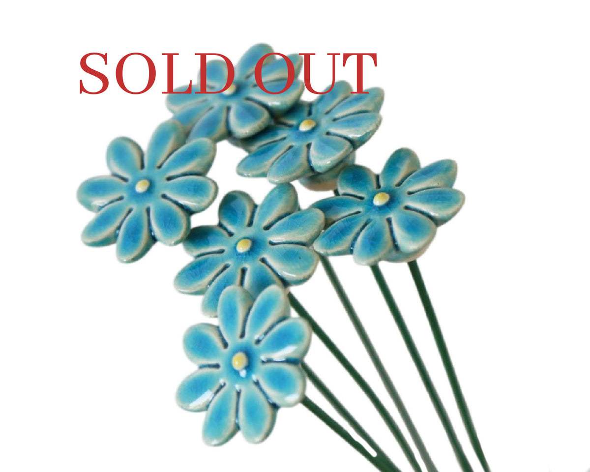 Small "Anna" Ceramic Flower