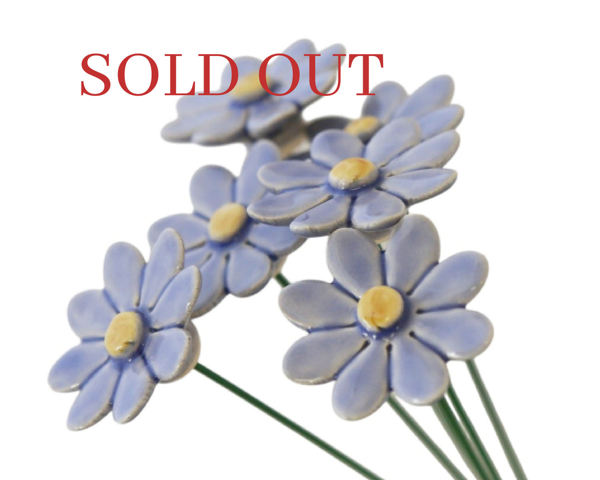 Medium "Clara" Ceramic Flower
