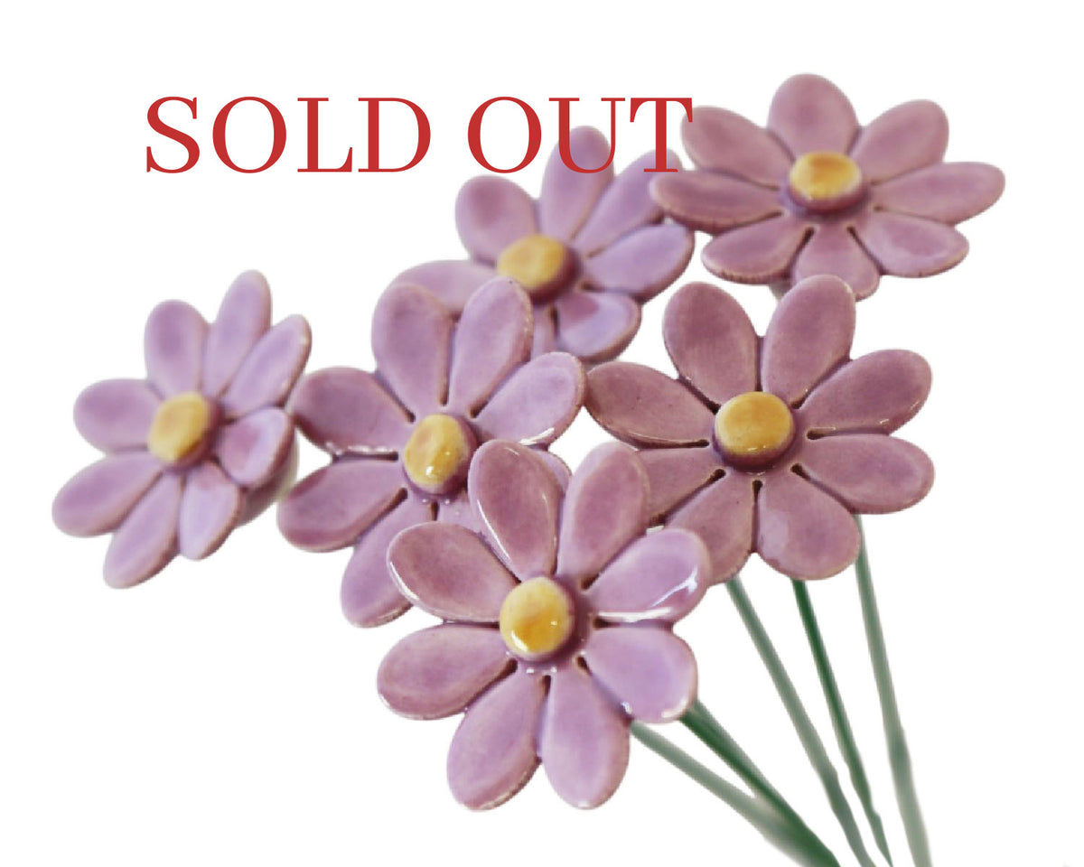 Medium "Clara" Ceramic Flower