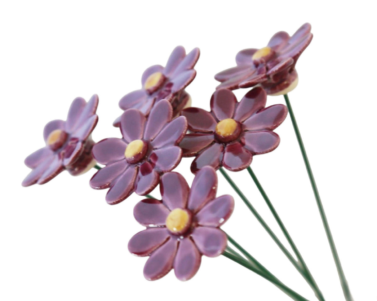 Medium "Clara" Ceramic Flower
