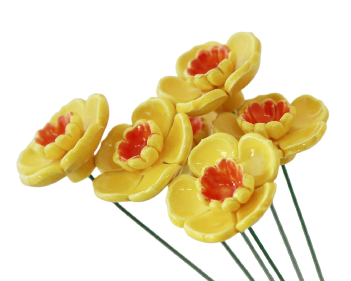 Daffodil Ceramic Flower