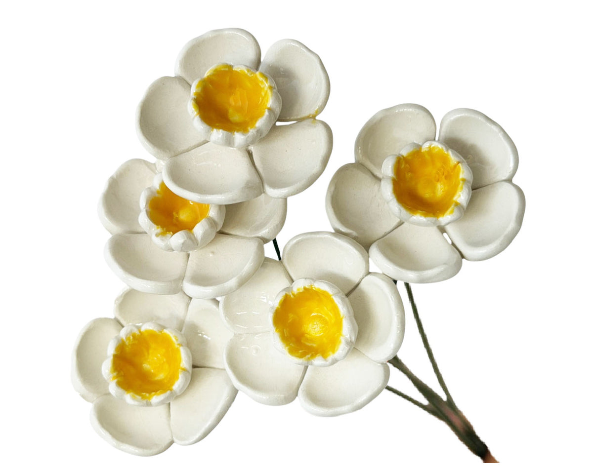Daffodil Ceramic Flower