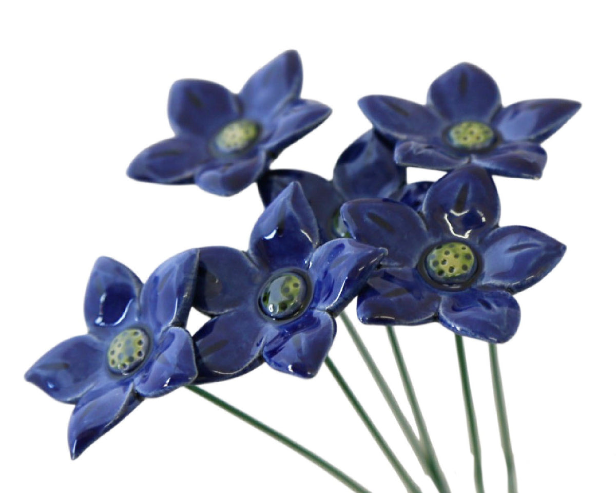 Medium "Elise" Ceramic Flower