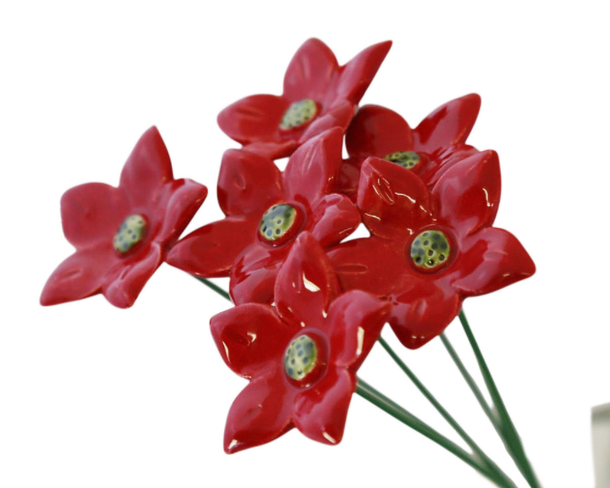 Medium "Elise" Ceramic Flower