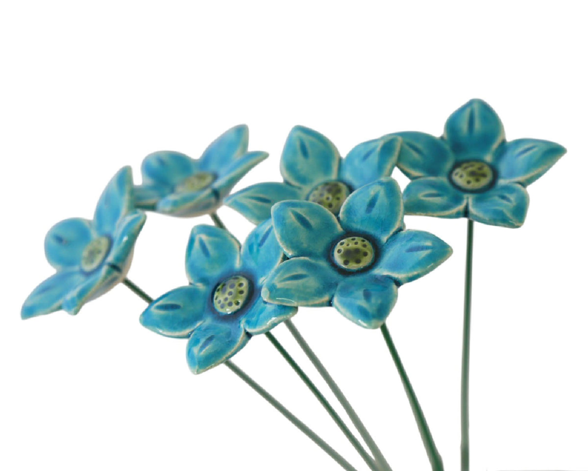 Medium "Elise" Ceramic Flower