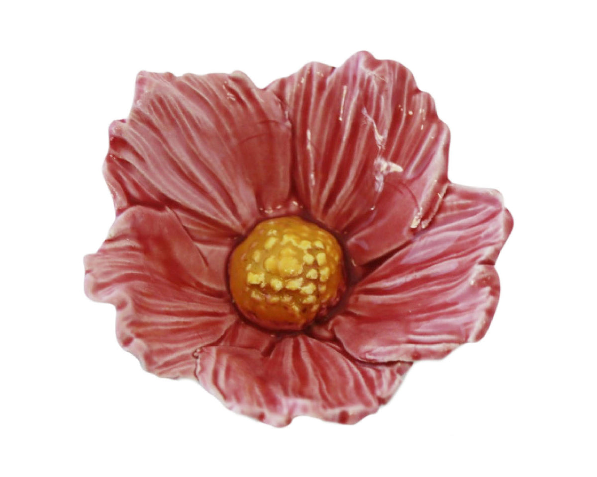 Large Hibiscus Ceramic Flower