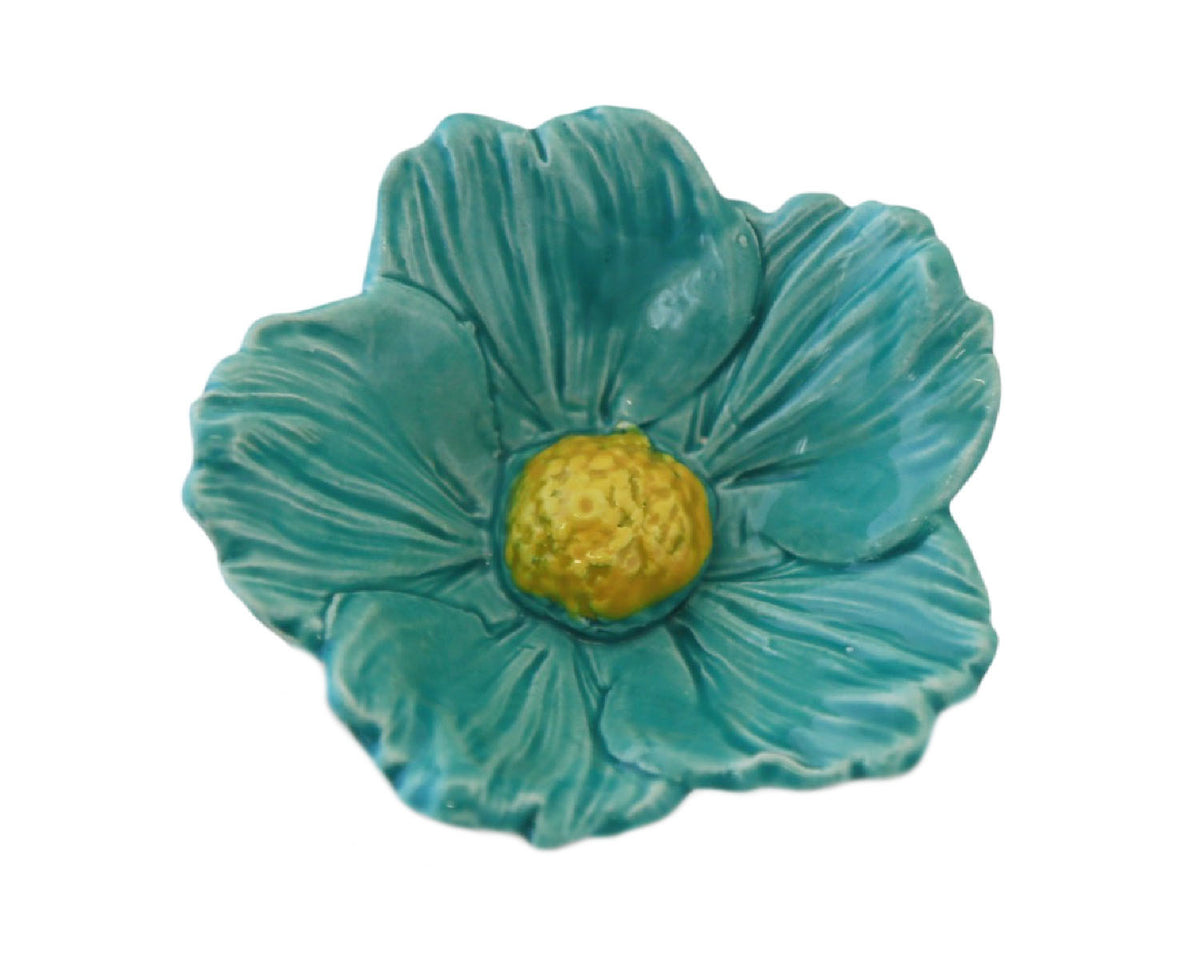 Large Hibiscus Ceramic Flower