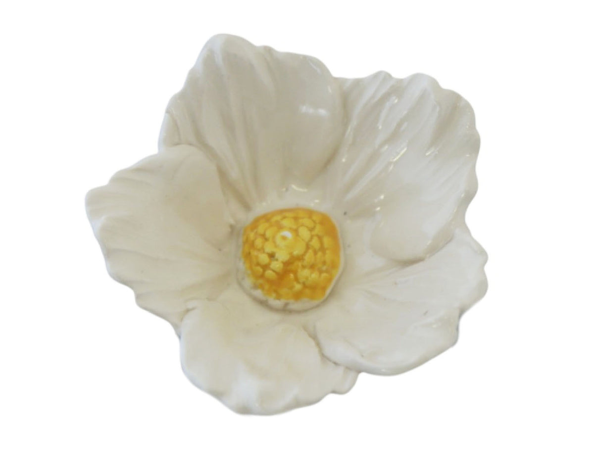Large Hibiscus Ceramic Flower