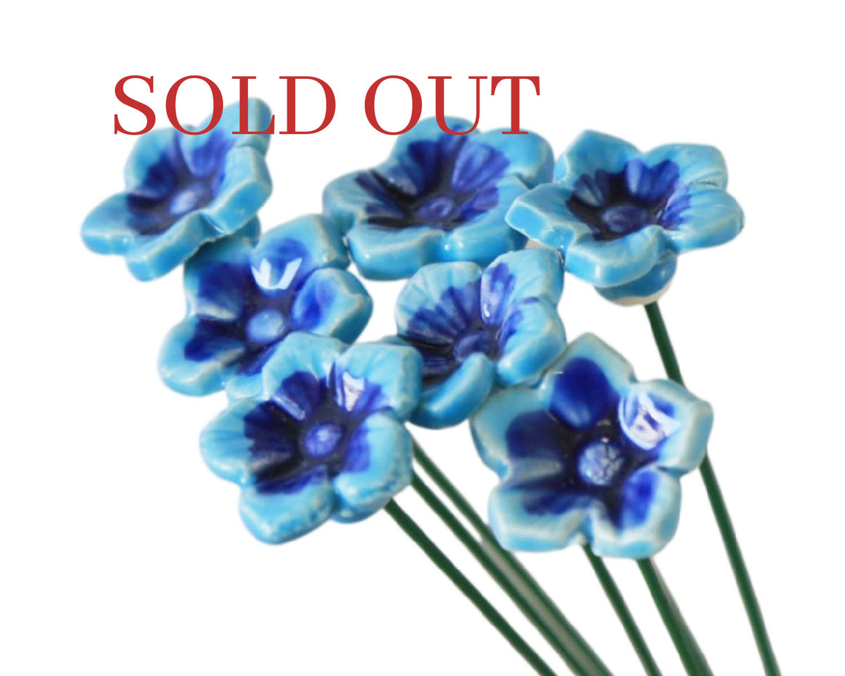 Small "Jane" Ceramic Flower