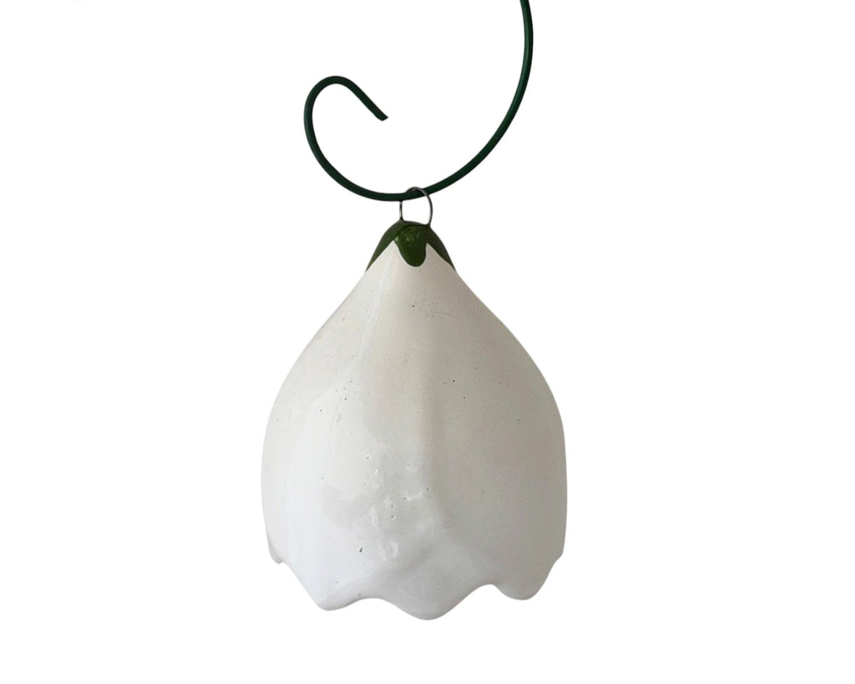 Large Lily of the Valley Ceramic Flower