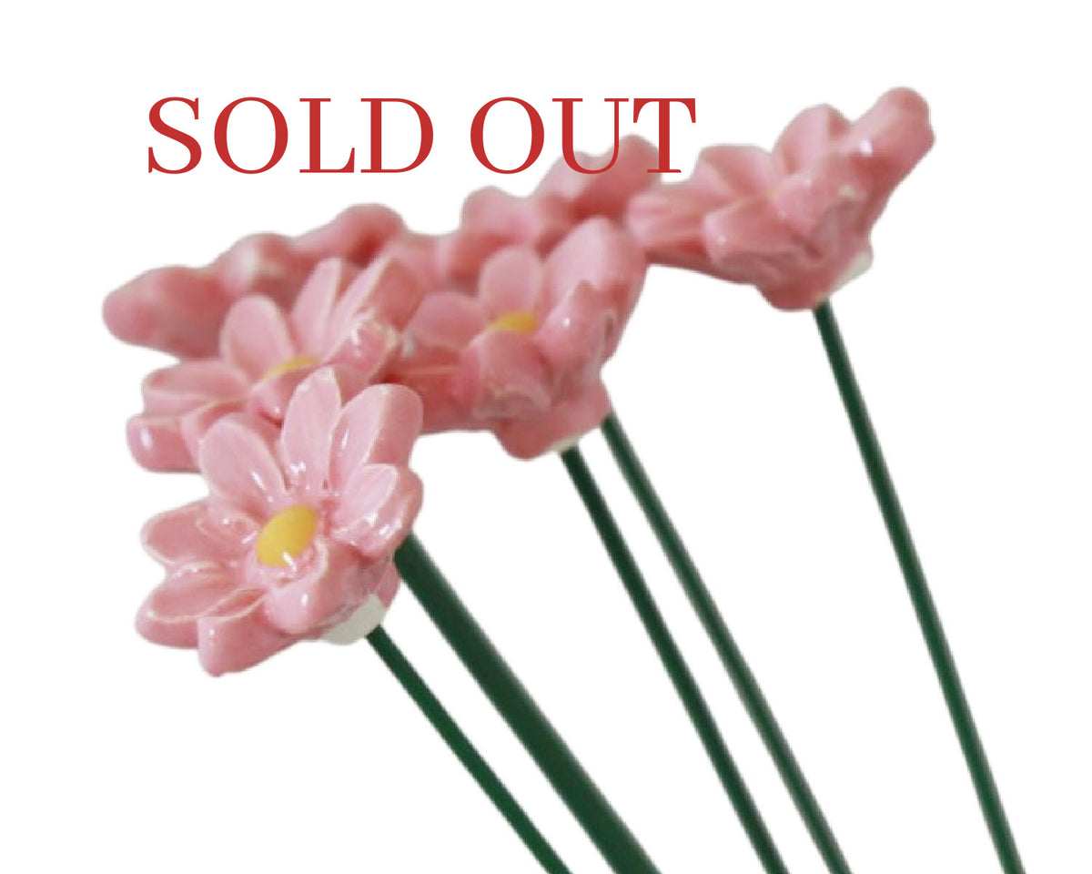 Small "Sophia" Ceramic Flower