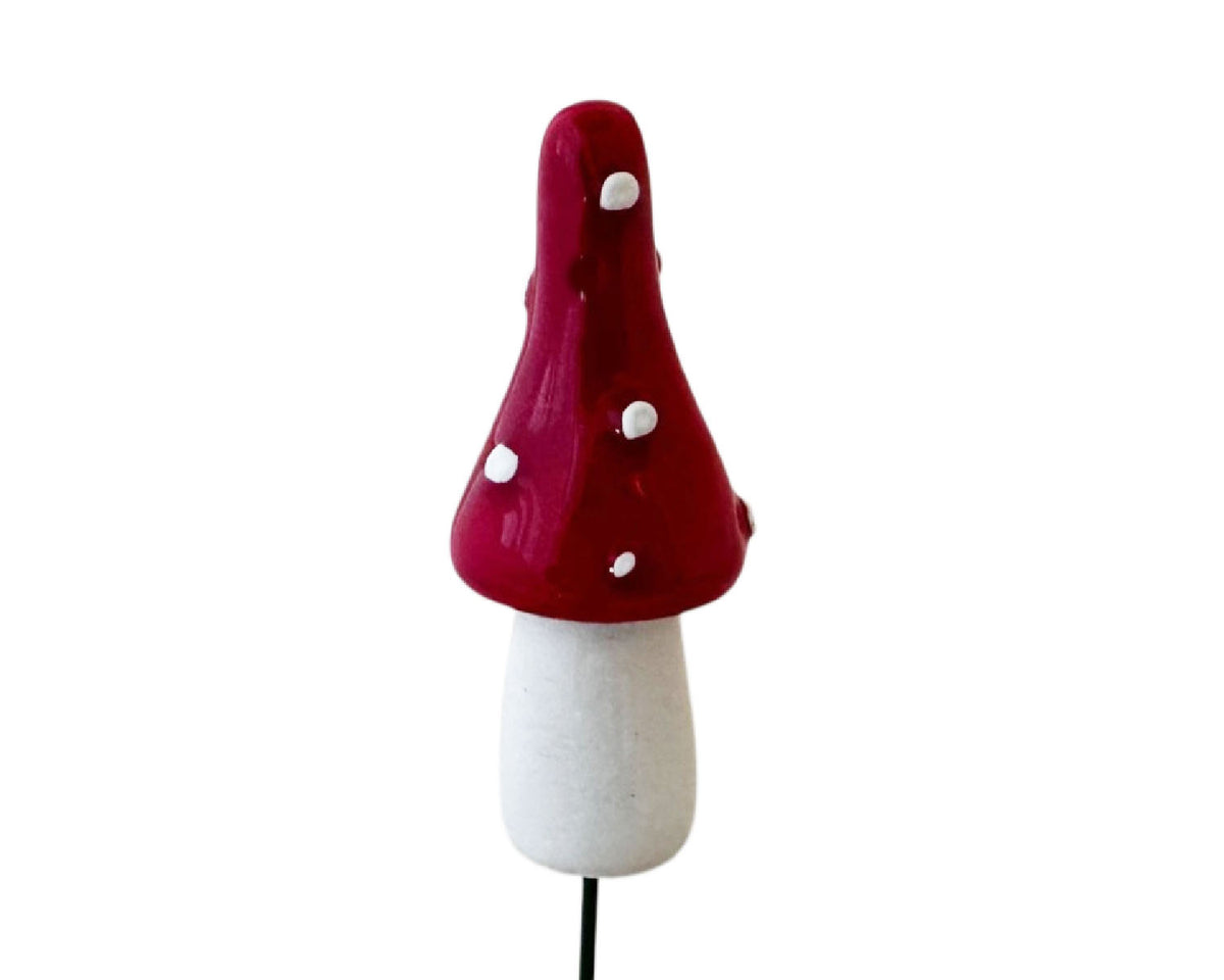 Ceramic Mushrooms, Ladybug, Bumblebee