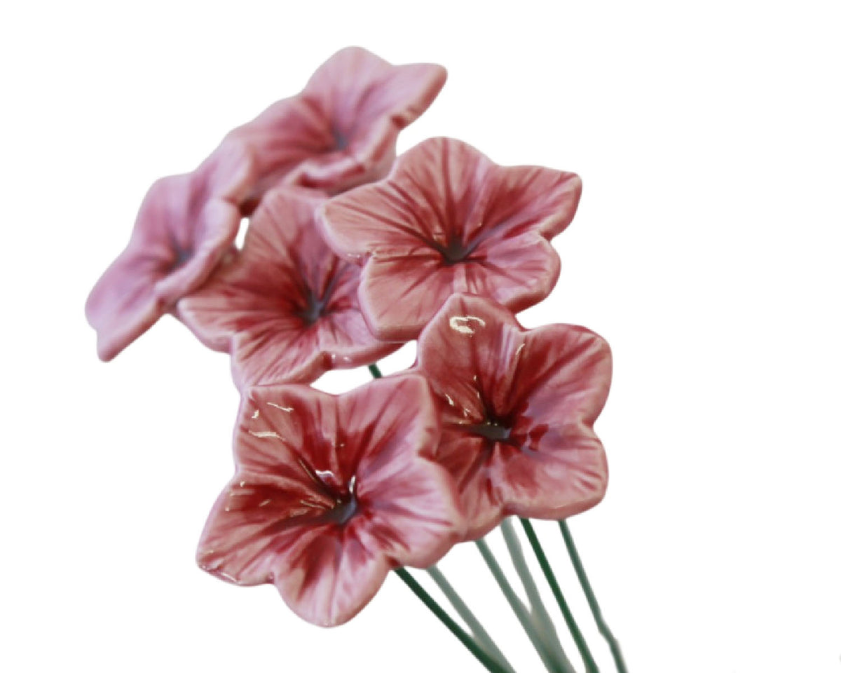 Medium "Olivia" Ceramic Flower