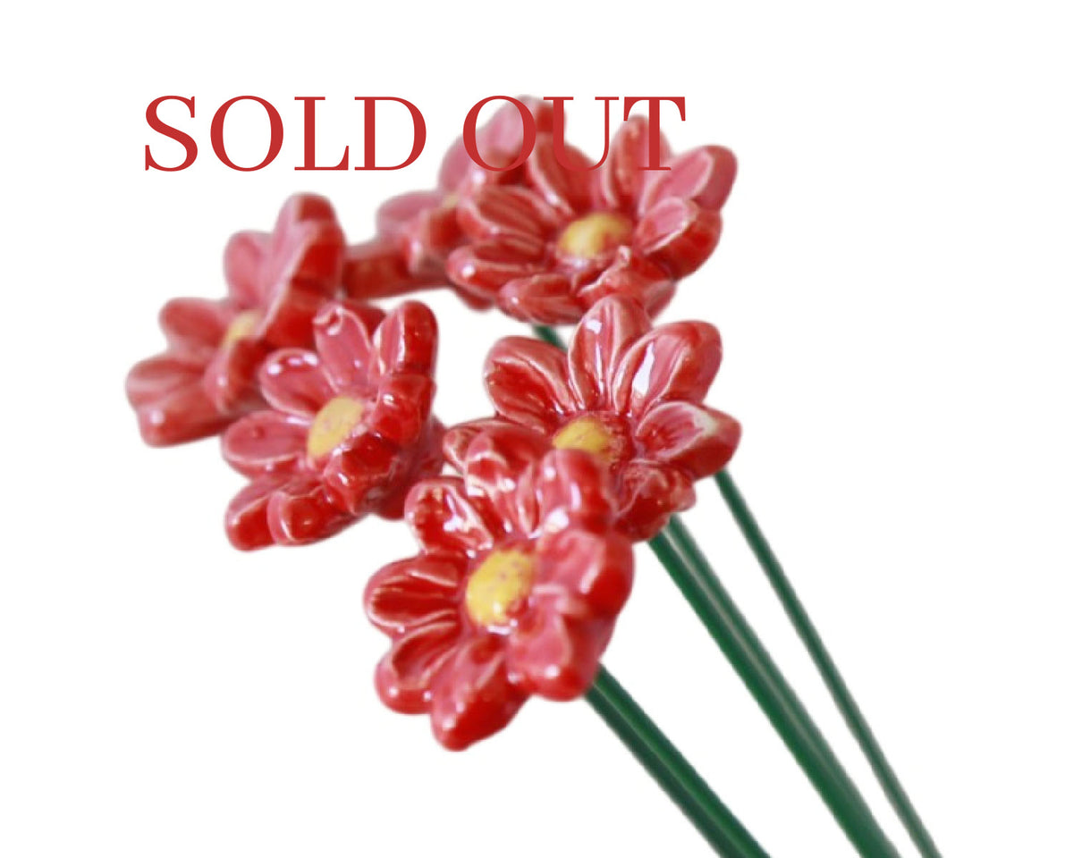 Small "Sophia" Ceramic Flower
