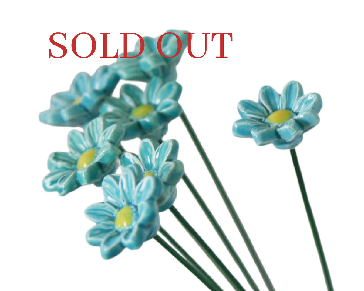 Small "Sophia" Ceramic Flower