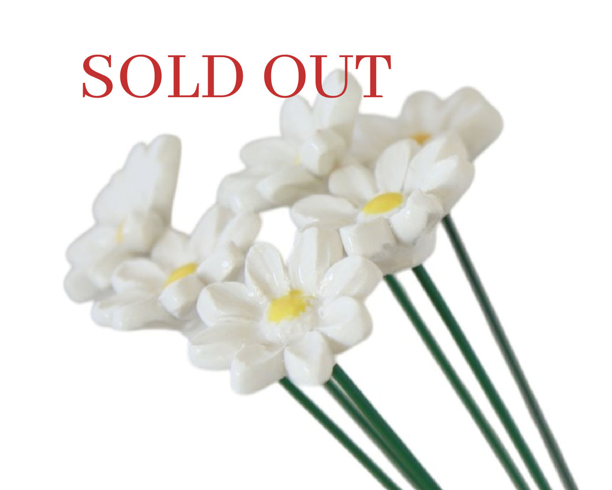 Small "Sophia" Ceramic Flower