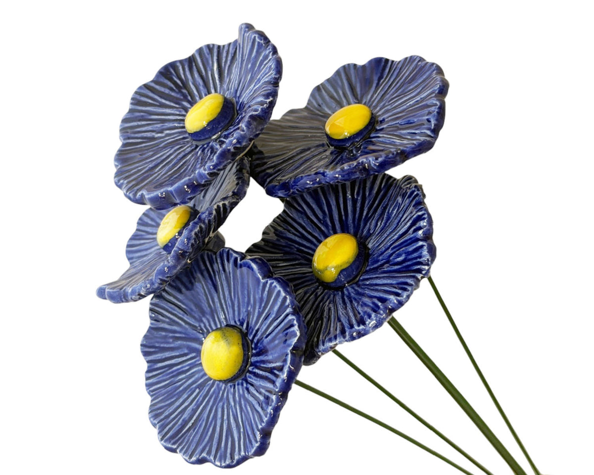 Medium "Stella" Ceramic Flower