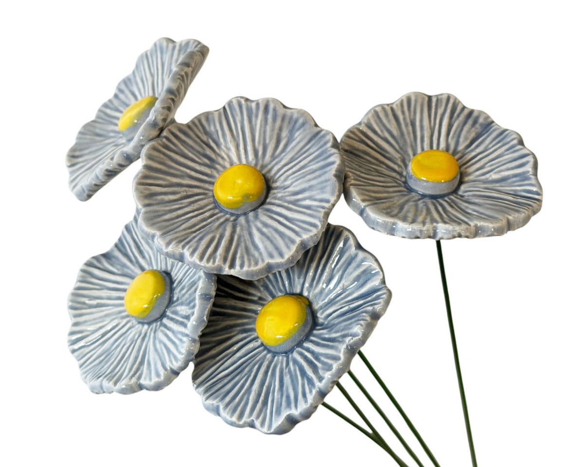 Medium "Stella" Ceramic Flower