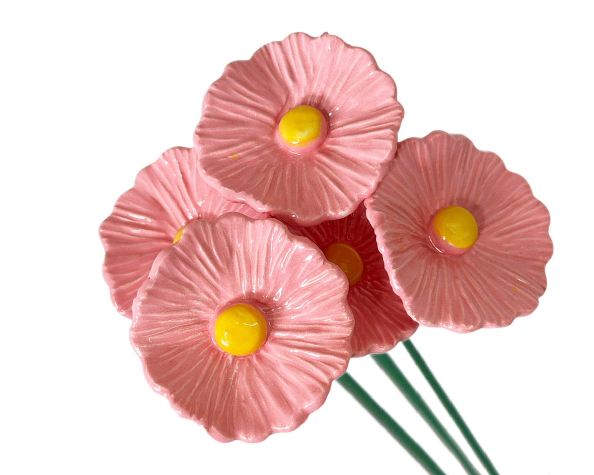 Medium "Stella" Ceramic Flower
