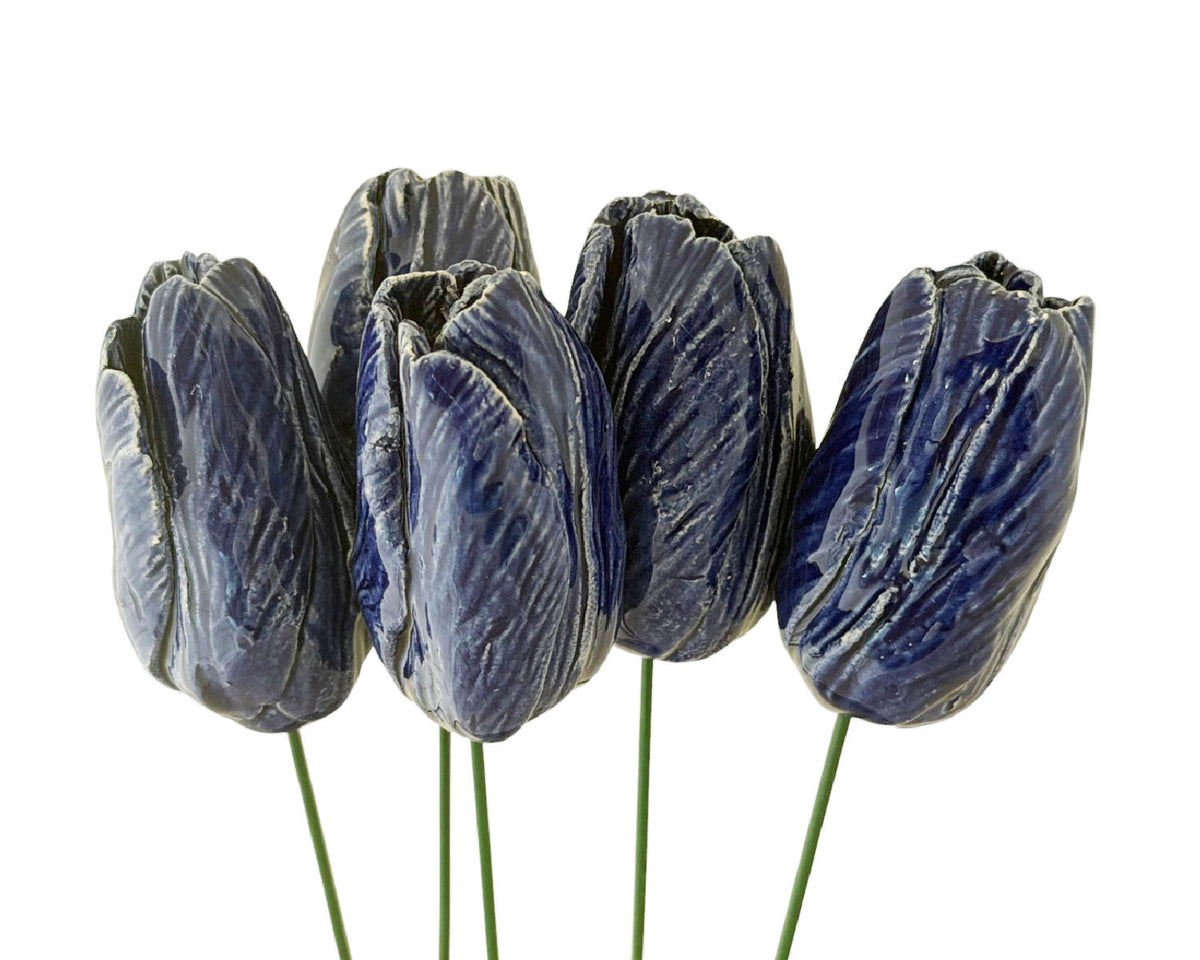 Large Tulip Ceramic Flower