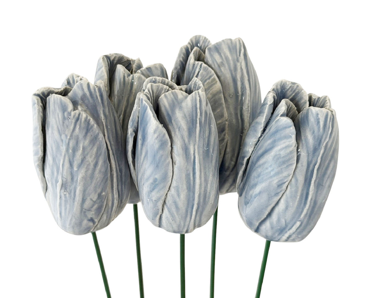 Large Tulip Ceramic Flower