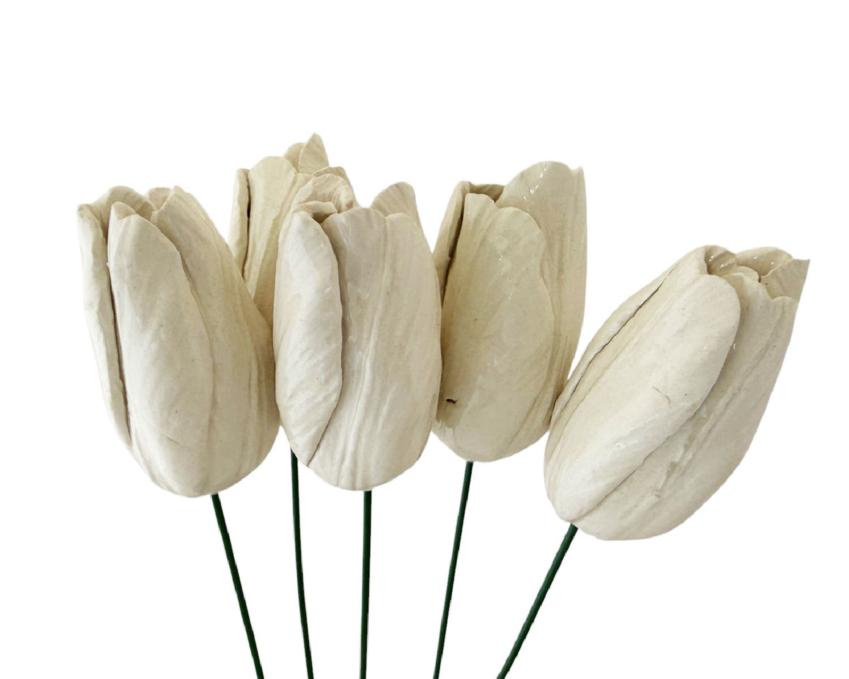 Large Tulip Ceramic Flower