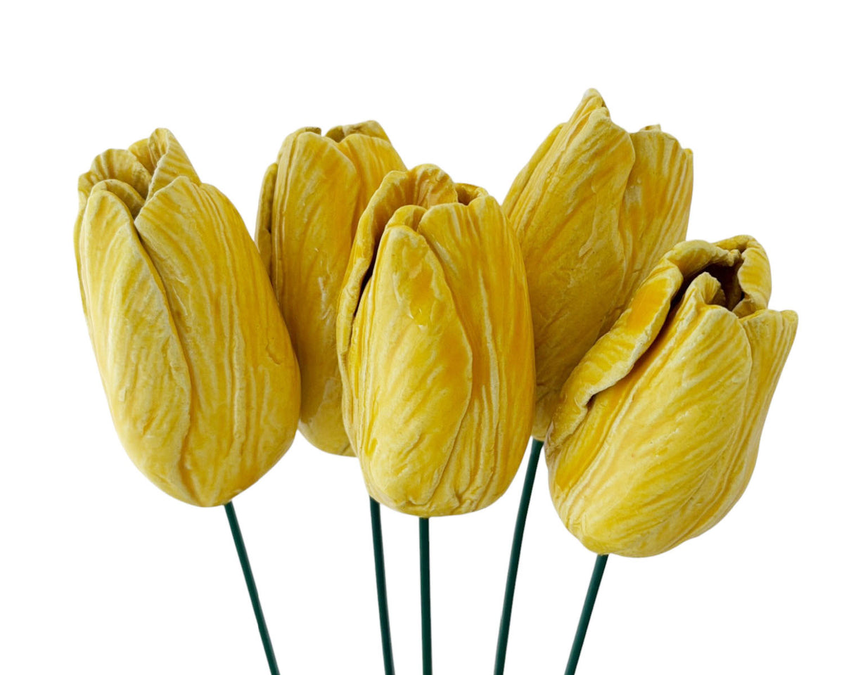 Large Tulip Ceramic Flower