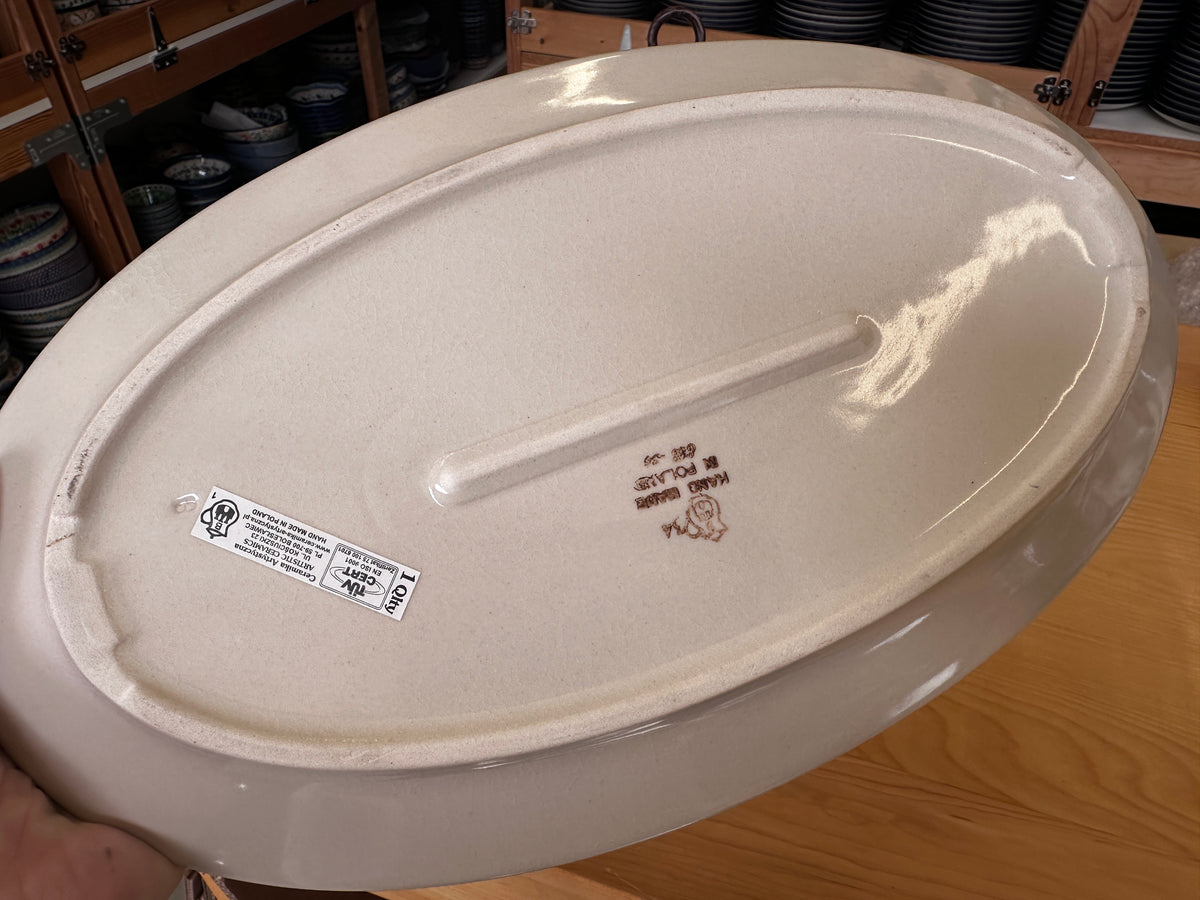 CLEARANCE Large 14" Oval Platter (Discontinued)