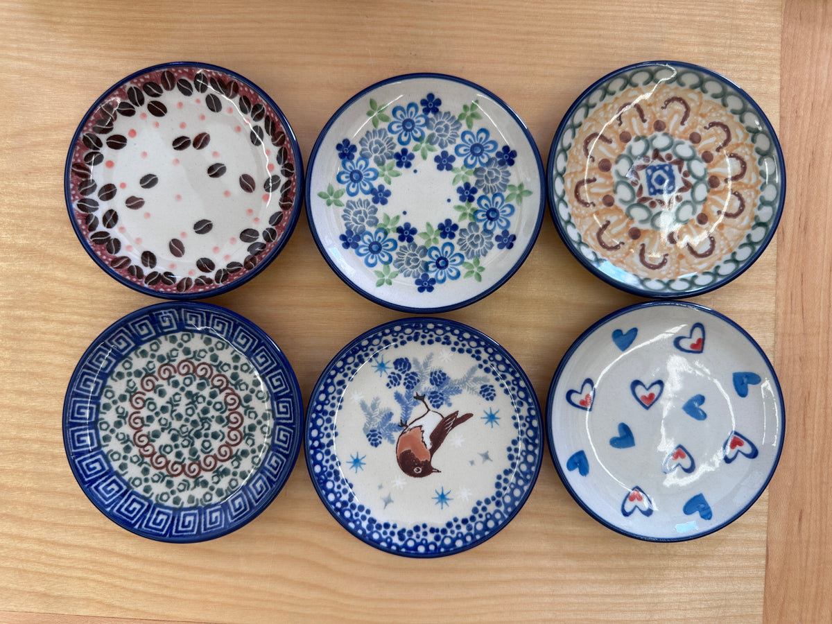 CLEARANCE Mini Plate Set of 6