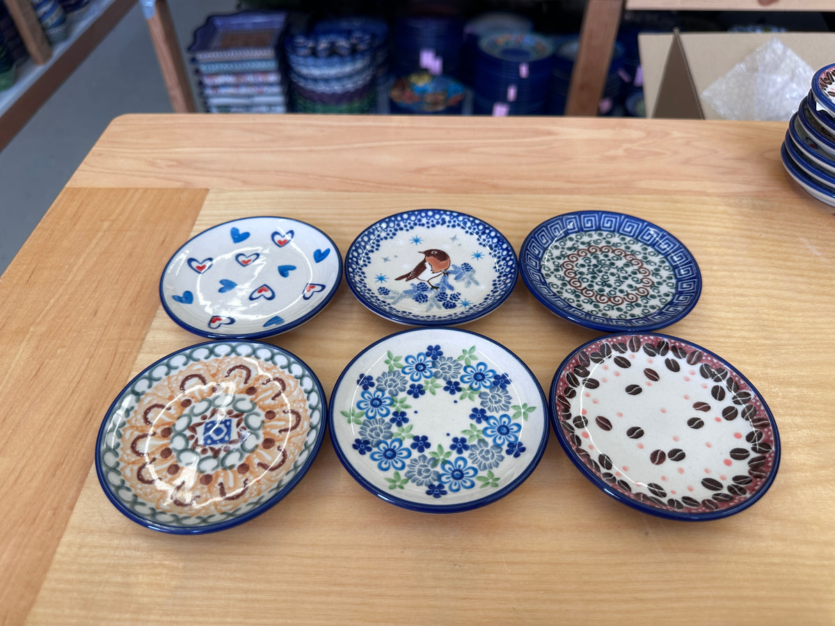 CLEARANCE Mini Plate Set of 6