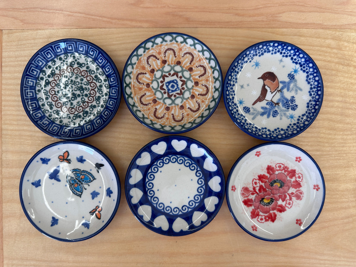 CLEARANCE Mini Plate Set of 6