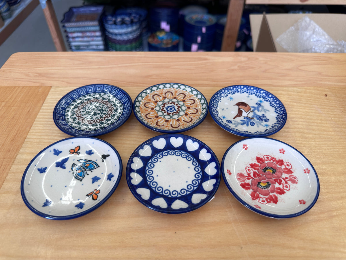 CLEARANCE Mini Plate Set of 6