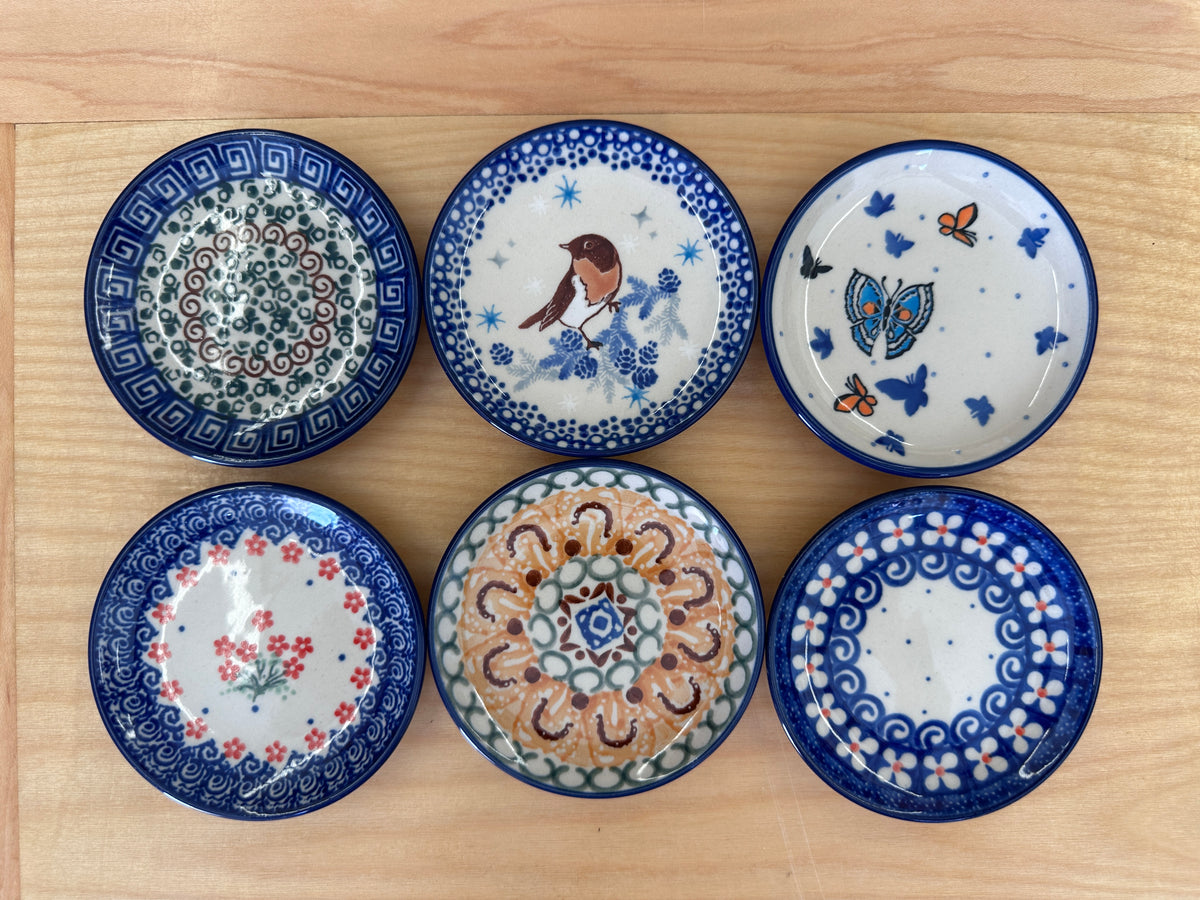 CLEARANCE Mini Plate Set of 6