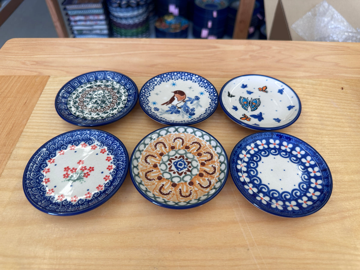 CLEARANCE Mini Plate Set of 6