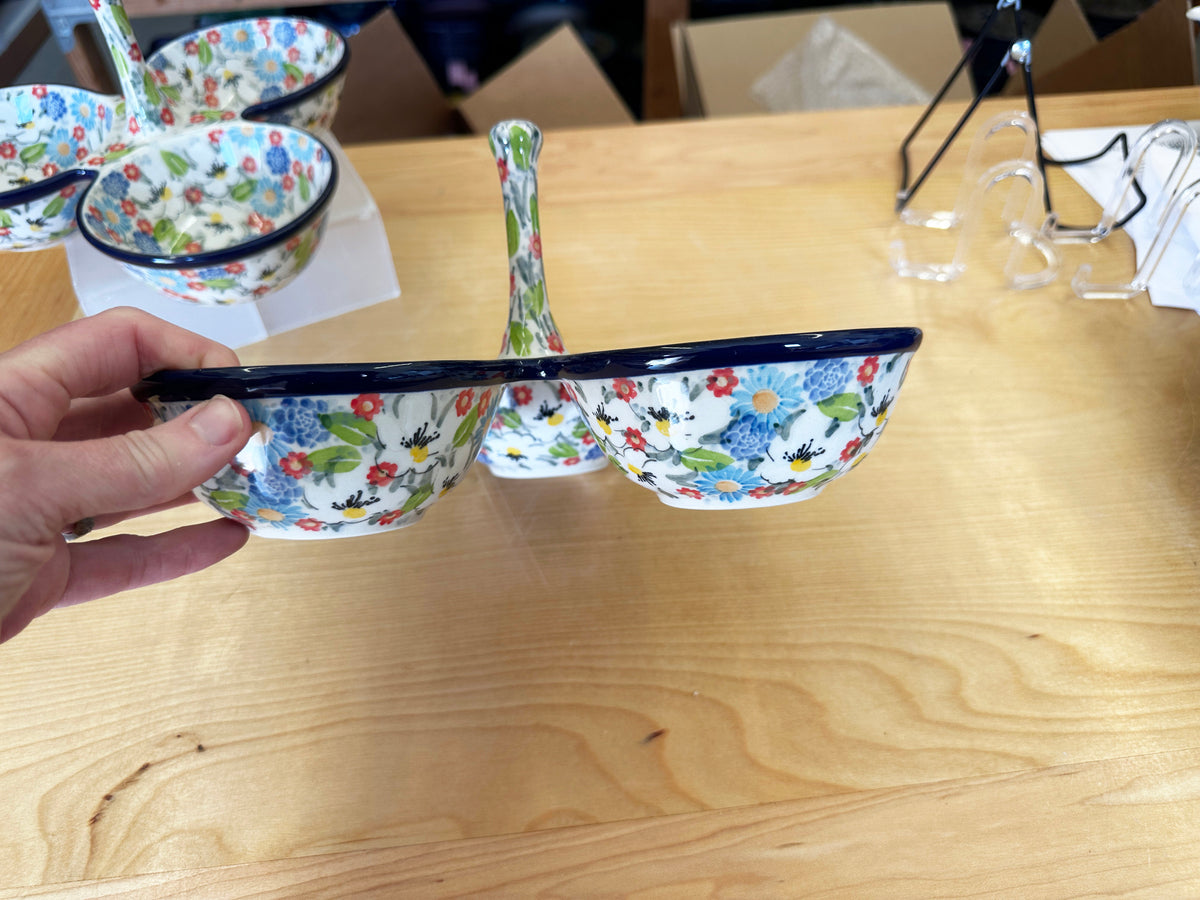 CLEARANCE Triple Handled Bowl
