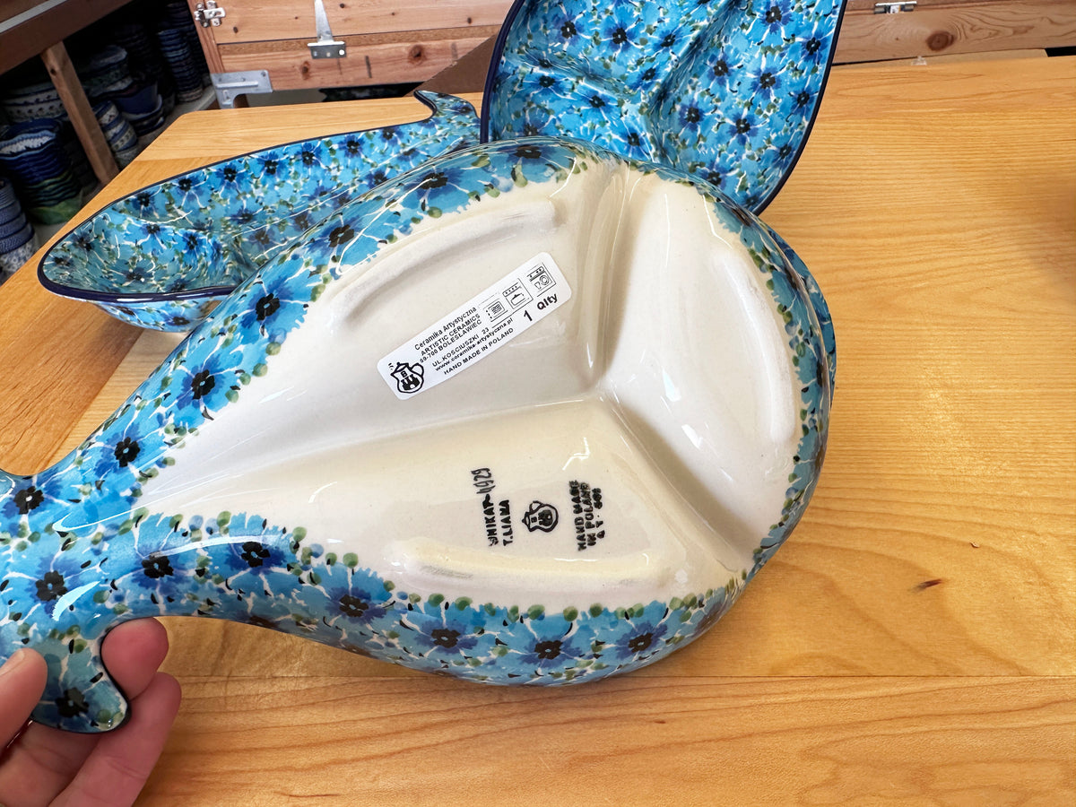 CLEARANCE Unikat Divided Fish Dish