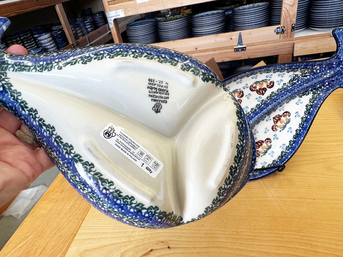 CLEARANCE Divided Fish Dish