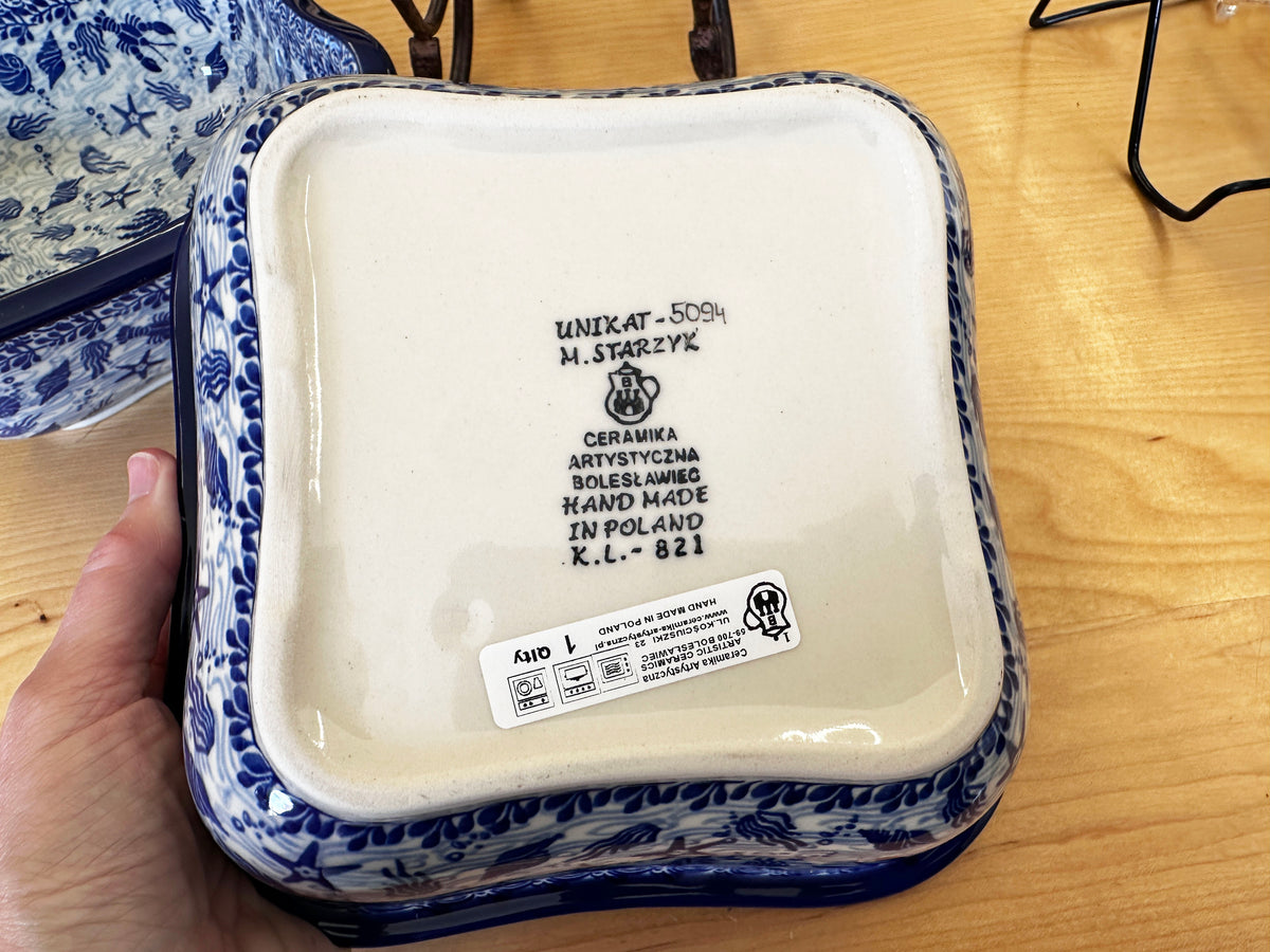 CLEARANCE Unikat Square Baker Bowl